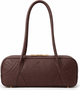 ROSZUAR Almaira Italian Textured Leather Shoulder Bag