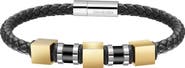 VAN HEUSEN Men's Ornaments Leather Bracelet