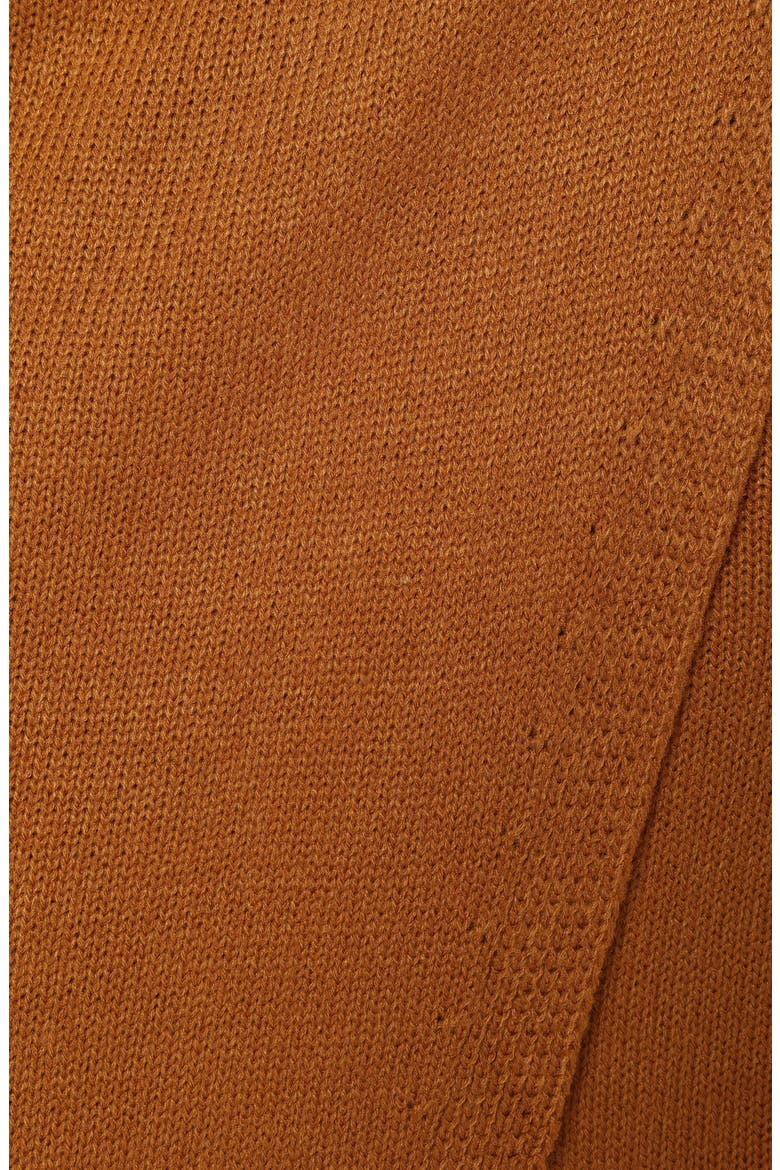 Nova Long Sleeve Maxi Wrap Dress, Alternate, color, CAMEL