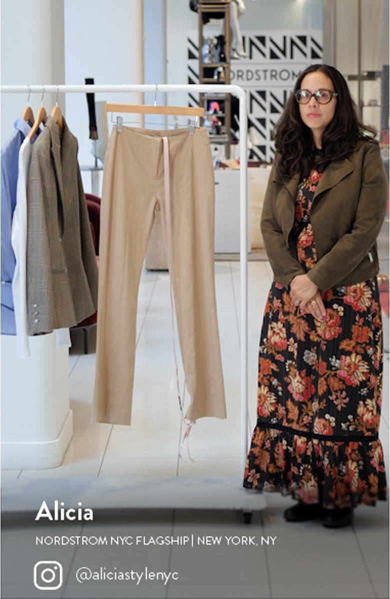 Cai Slim Fit Straight Leg Pants, sales video thumbnail