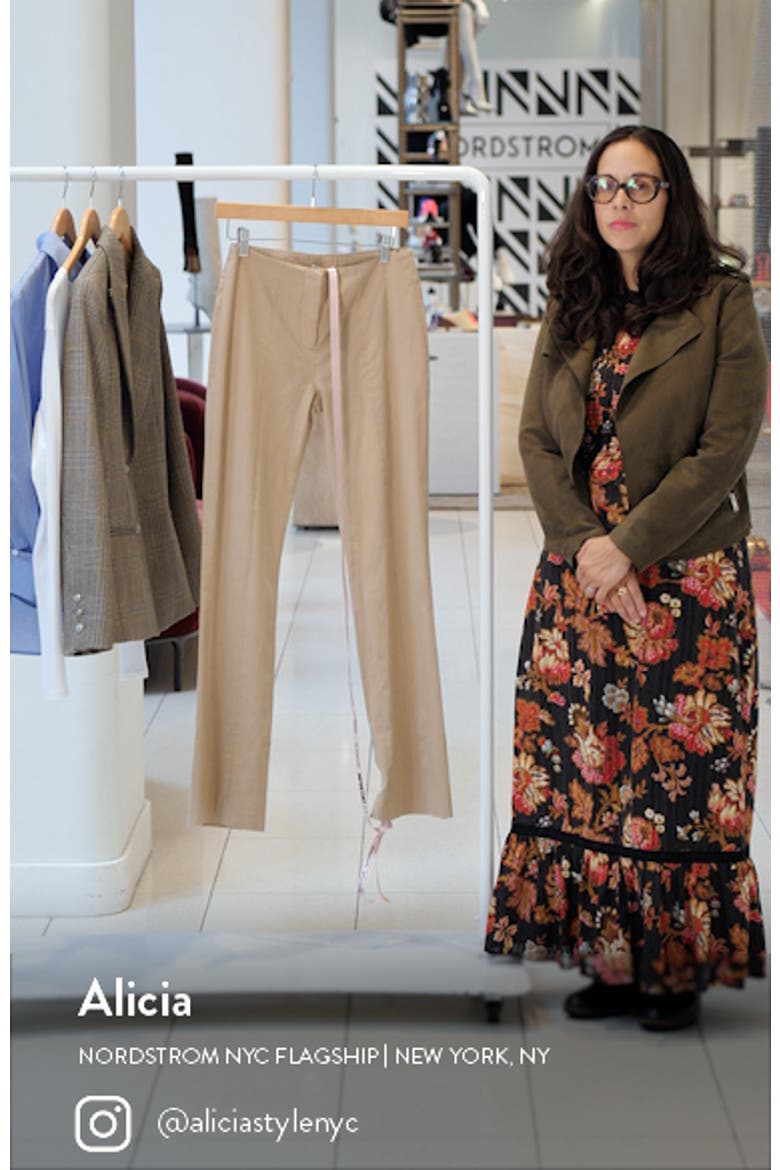 Cai Slim Fit Straight Leg Pants video
