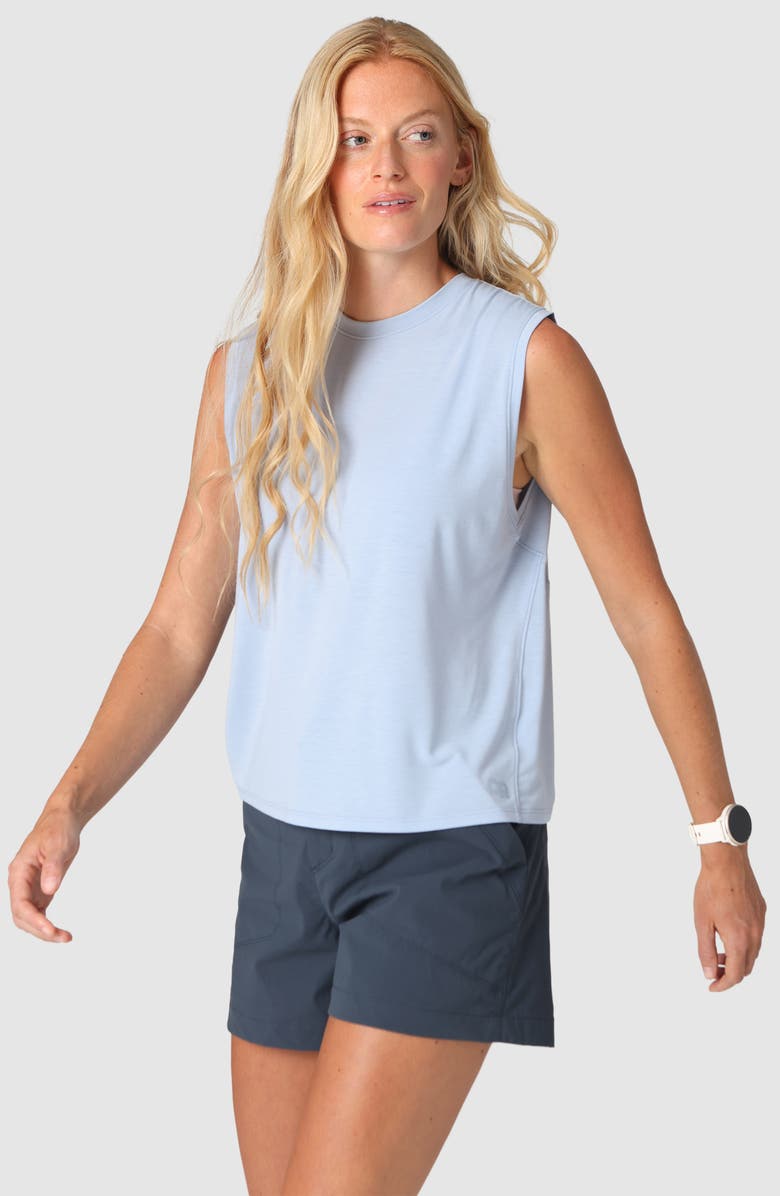 Outdoor Research Eclipse Sun Tank, Alternate, color, Fjord