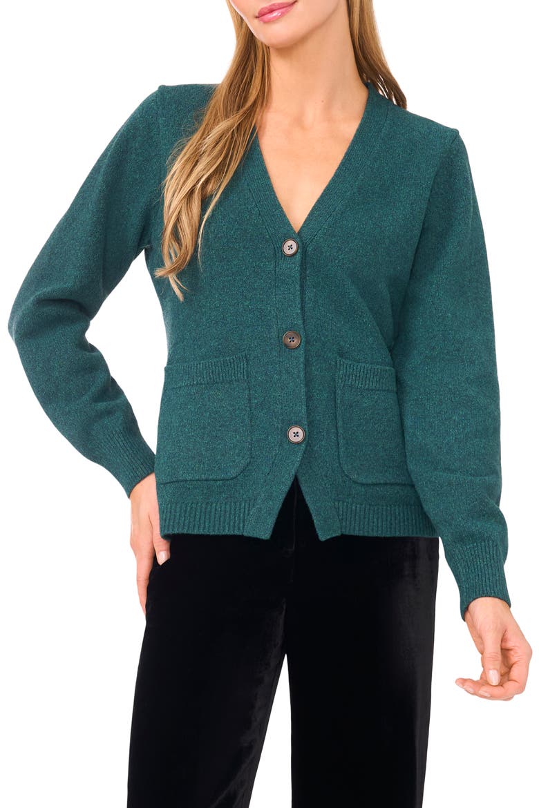 Ted Baker V-Neck Button Front Cardigan (Women) | Nordstrom
