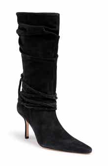 Samina Ruched Knee High Boot