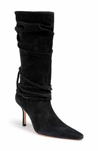 Samina Ruched Knee High Boot