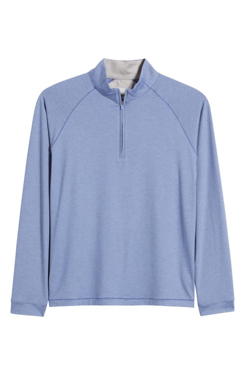 Johnnie-o Freeborne Prep-formance Quarter Zip Pullover In Purple