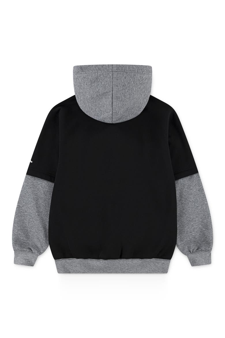 Kids' Future Flight Hoodie, Alternate, color, BLACK