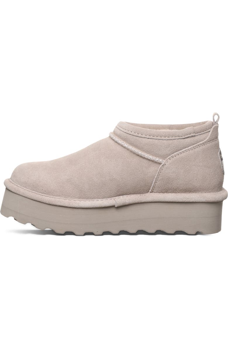 BEARPAW Retro Super Shorty Water Repellent Platform Boot, Alternate, color, Mushroom