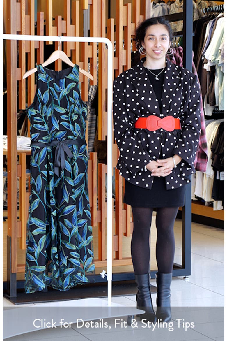 Embroidered Midi Dress video