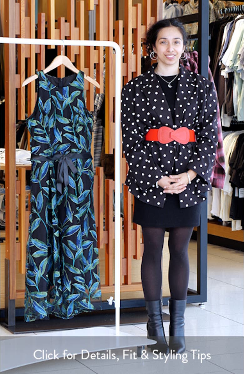 Embroidered Midi Dress, sales video thumbnail