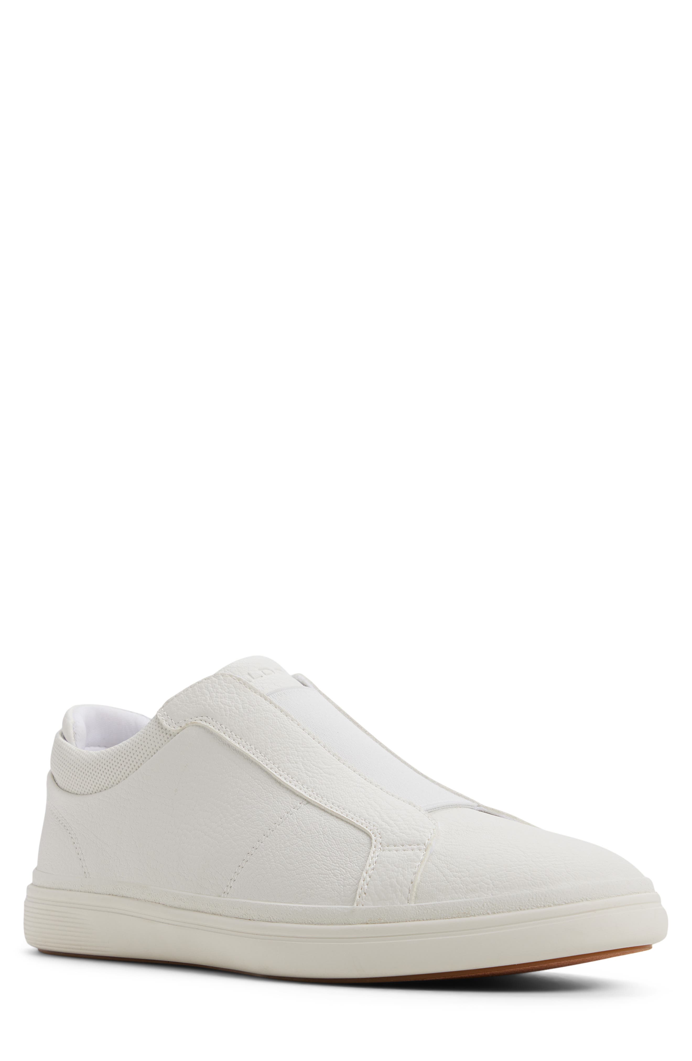Aros Slip-On Sneaker, Main, color, WHITE