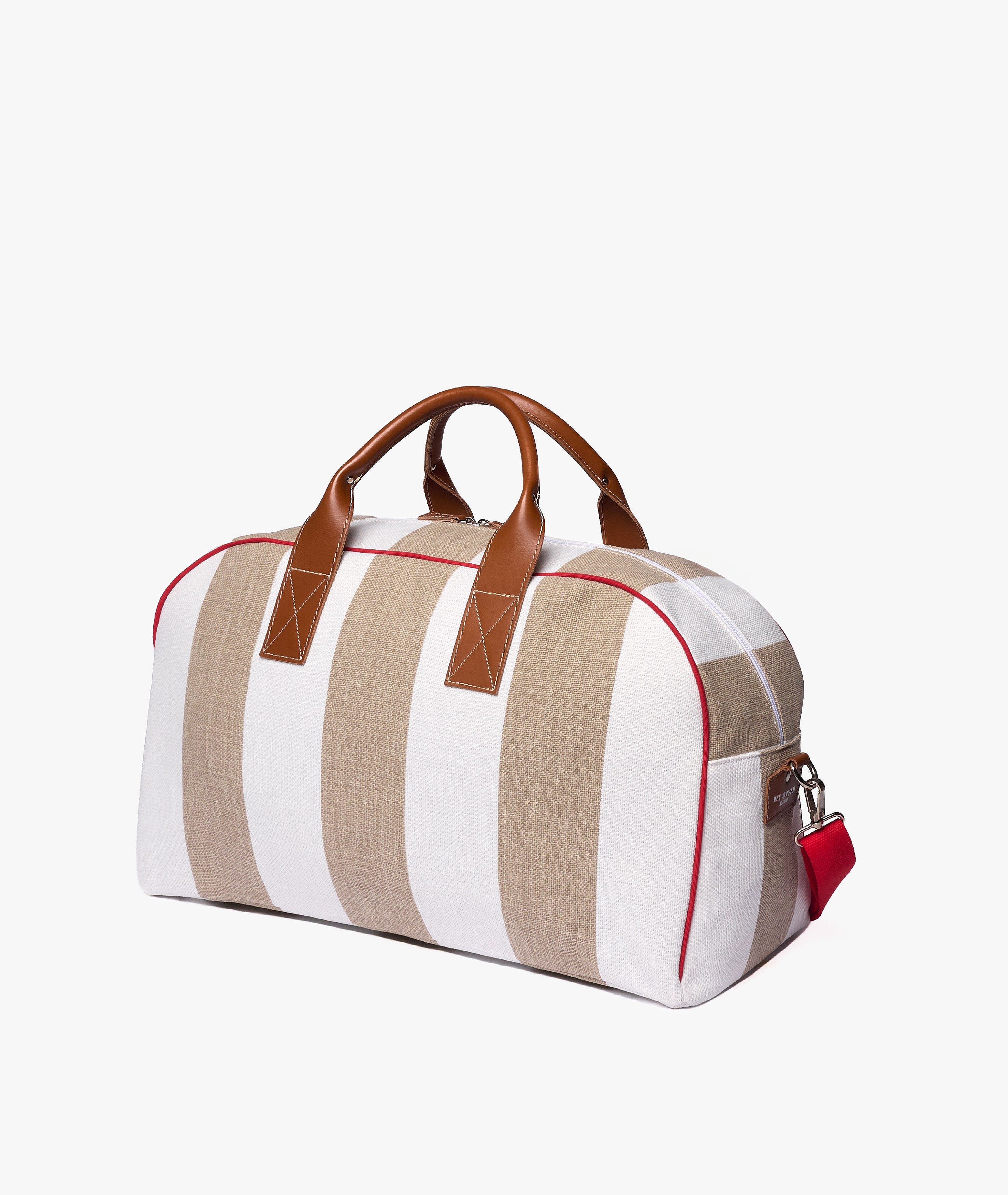 Standford Duffel Bag, Alternate, color, White/Sand