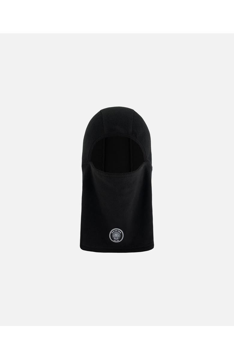 Deux par Deux Kids Unisex Polar Fleece Balaclava Black, Main, color,
