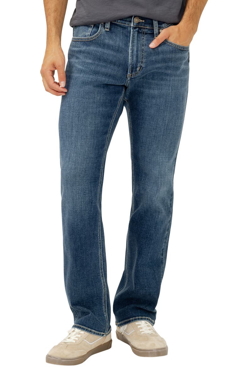 Silver Jeans Co. Jace Slim Bootcut Jeans, Main, color, Tate