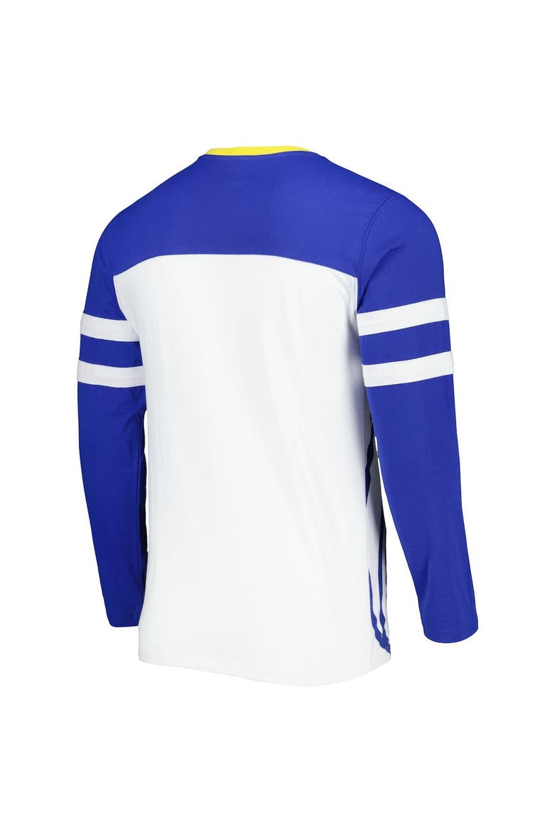 Men's Starter Royal/White Los Angeles Rams Halftime Long Sleeve T-Shirt, Alternate, color, Royal