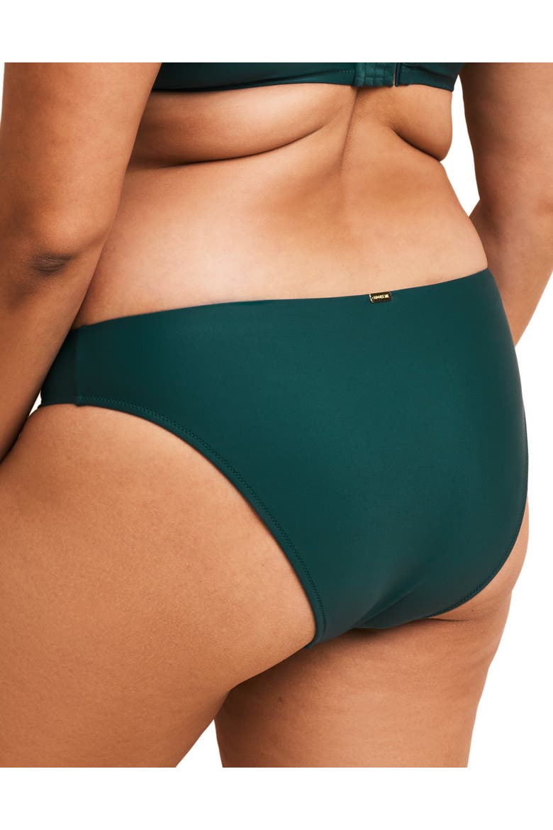 Tricia Swimwear Bikini Bottom, Alternate, color, Dark green