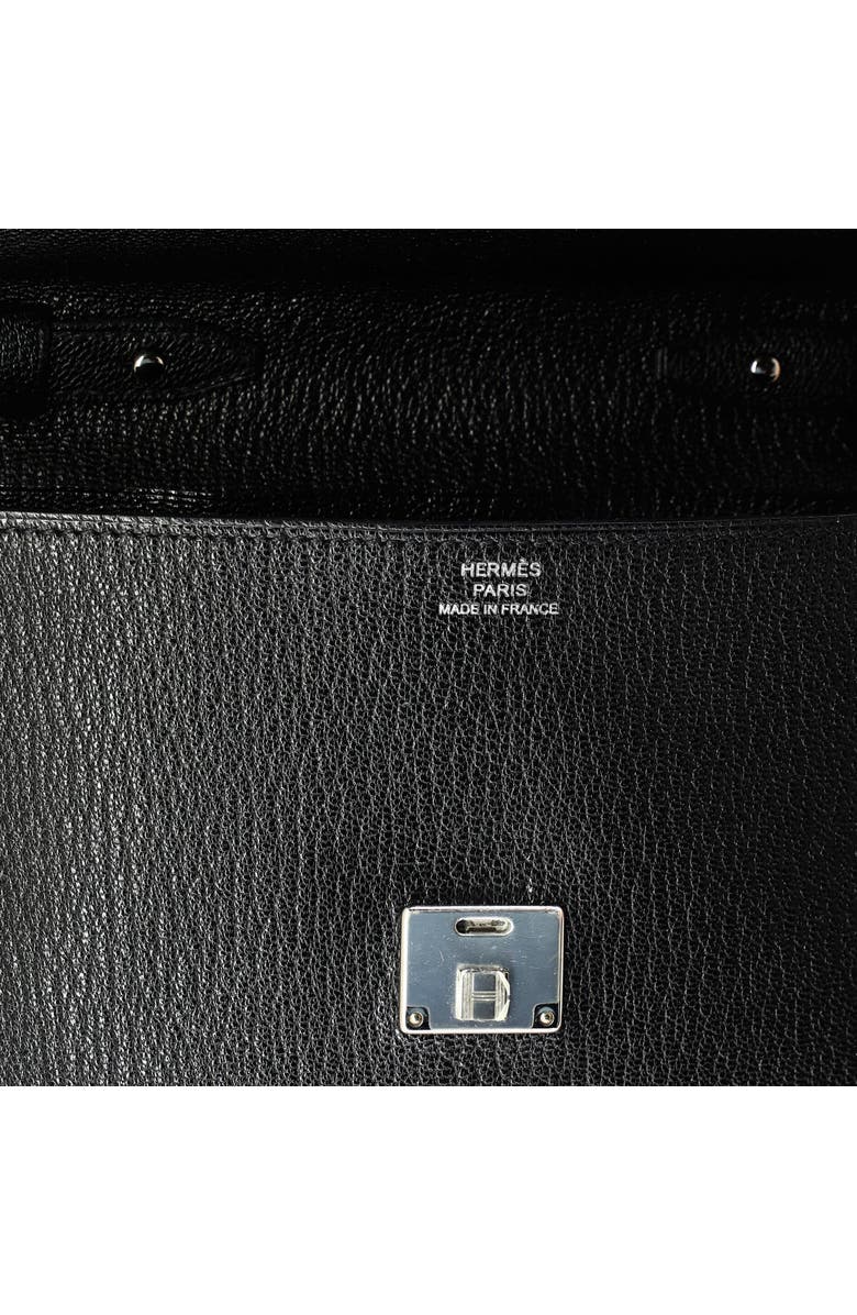 Pre-Owned Hermes Clic Wallet on Strap Chevre Mysore 16, Alternate, color, Noir
