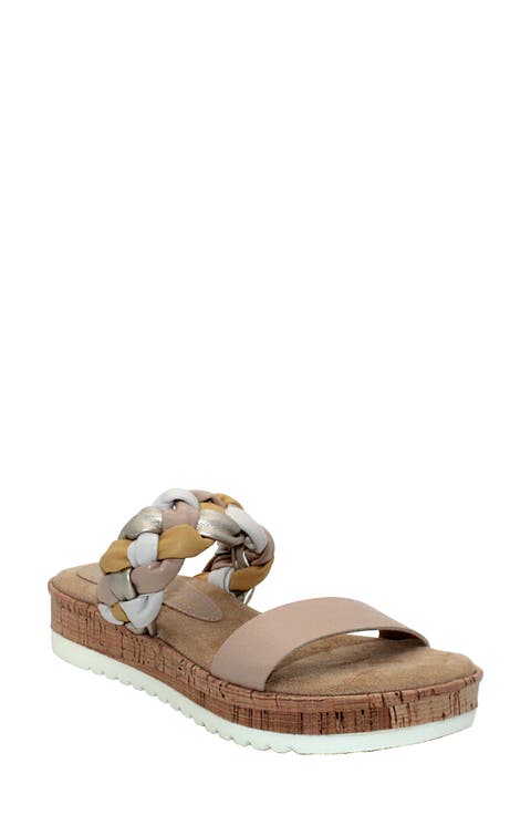 Jules Platform Slide Sandal (Women)