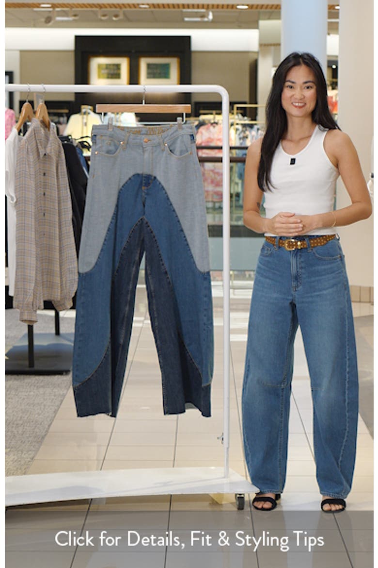 x Lainey Wilson Groovy Raw Hem Wide Leg Jeans video