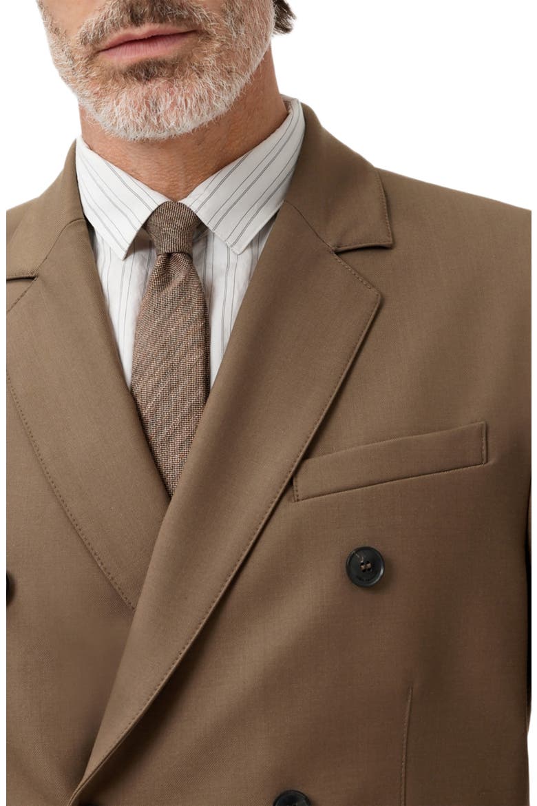 Devitt Double Breasted Blazer, Alternate, color, TWIG