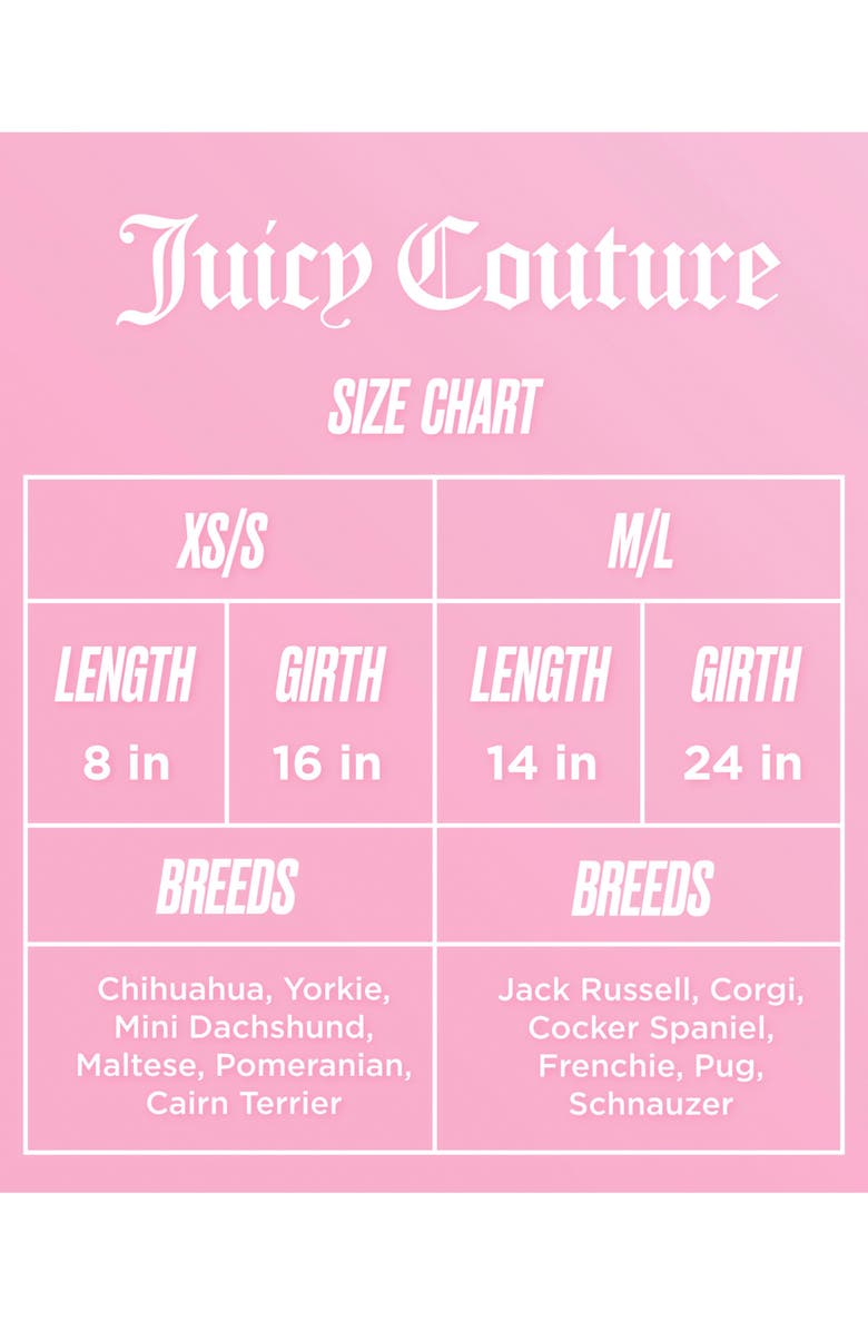 Juicy Couture Satin Pajama Dog Tracksuit, Alternate, color,