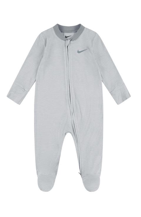 Stripe Zip Footie