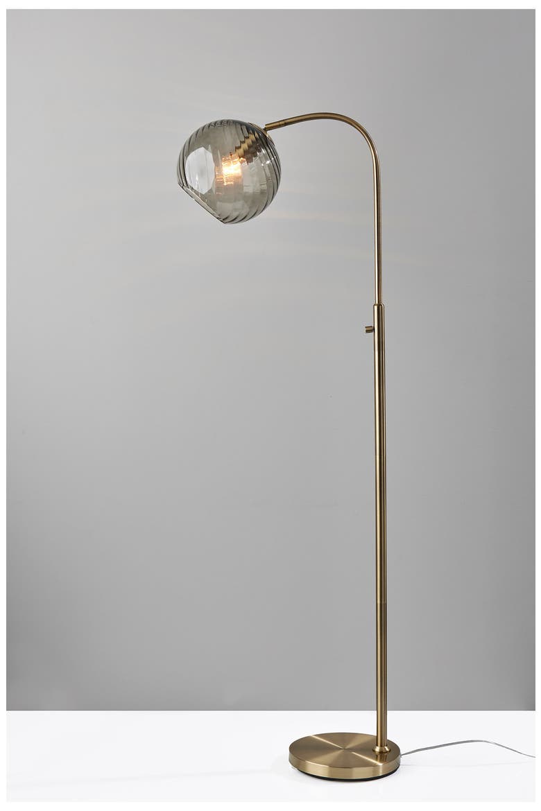 Camden Floor Lamp, Alternate, color, ANTIQUE BRASS