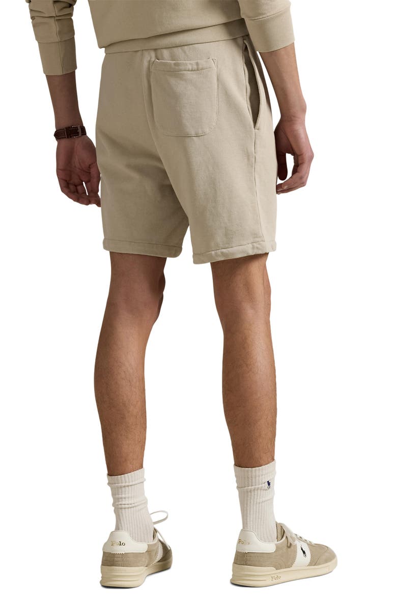Polo Ralph Lauren French Terry Sweat Shorts, Alternate, color, Stoneware Grey