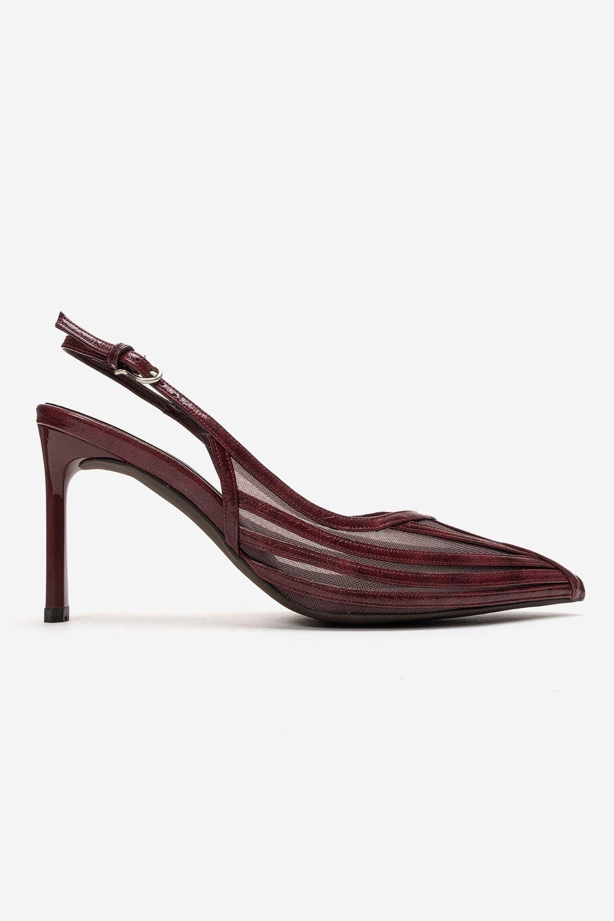Prologue Shoes Eleana Slingback Mesh Stiletto Pump (Women) | Nordstrom
