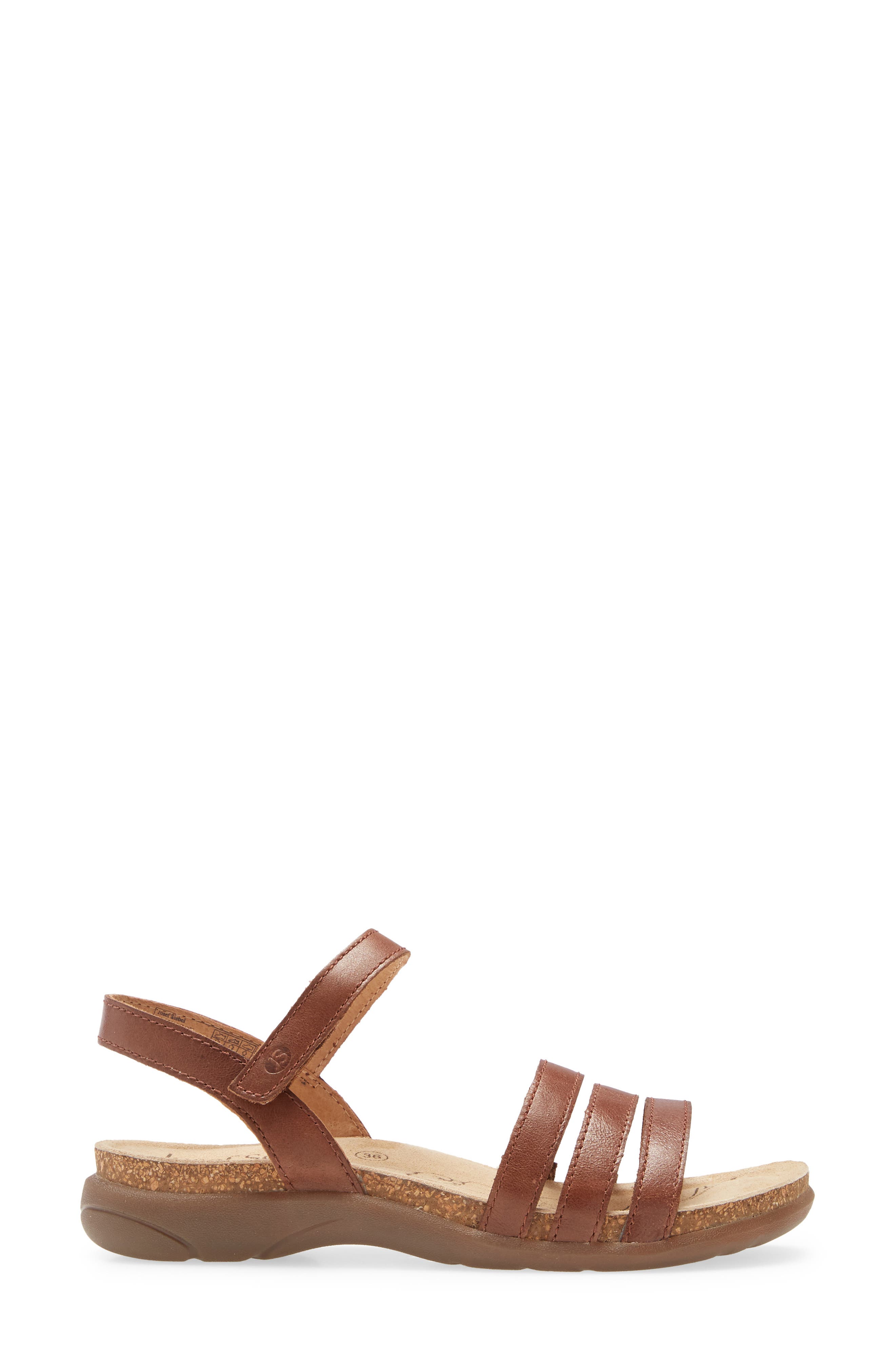 Riley 01 Sandal, Alternate, color, CAMEL LEATHER
