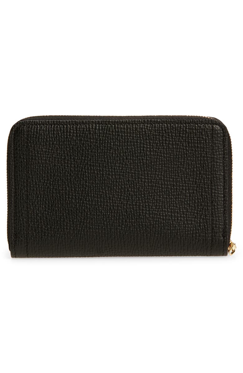 Longchamp Mailbox Compact Leather Wallet, Alternate, color, 