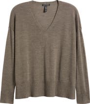 Eileen Fisher Boxy Merino Wool Sweater