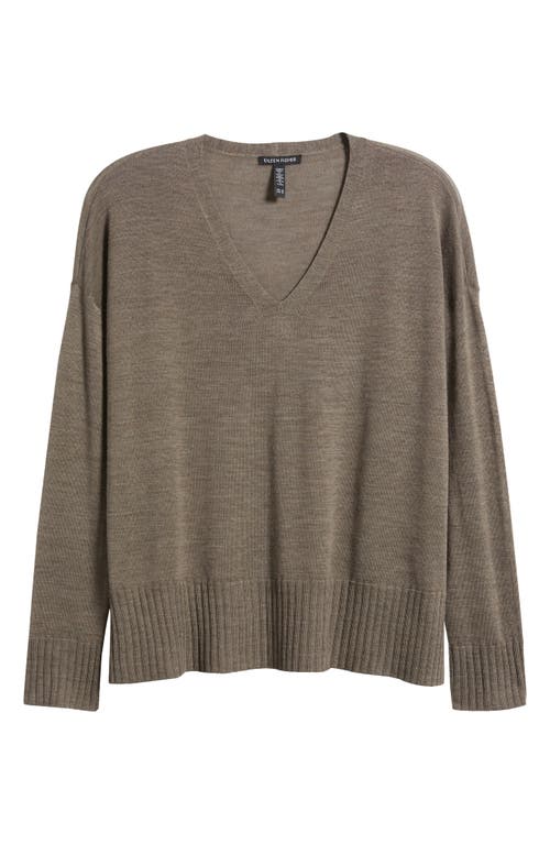 Eileen Fisher Boxy Merino Wool Sweater
