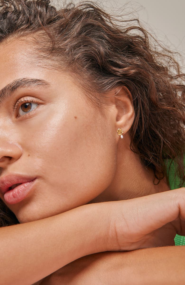 ENAMEL Copenhagen Mio Pearl Studs, Alternate, color, Pearls