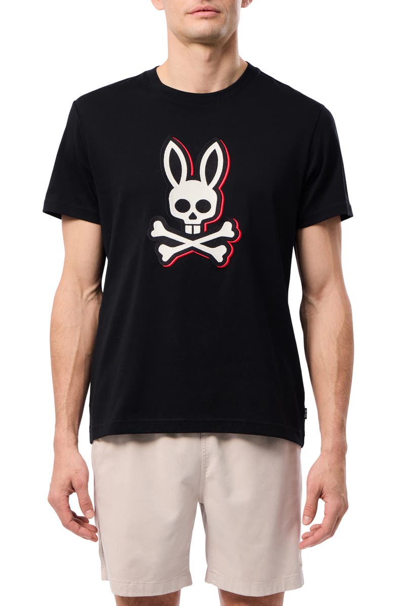 Psycho Bunny Kayden Pima Cotton Graphic T-Shirt, Main, color,
