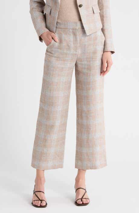 Veronica Beard Brixton Plaid Pants