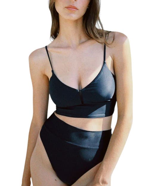 Biliblond Bikini Top Rotem Basic In Black