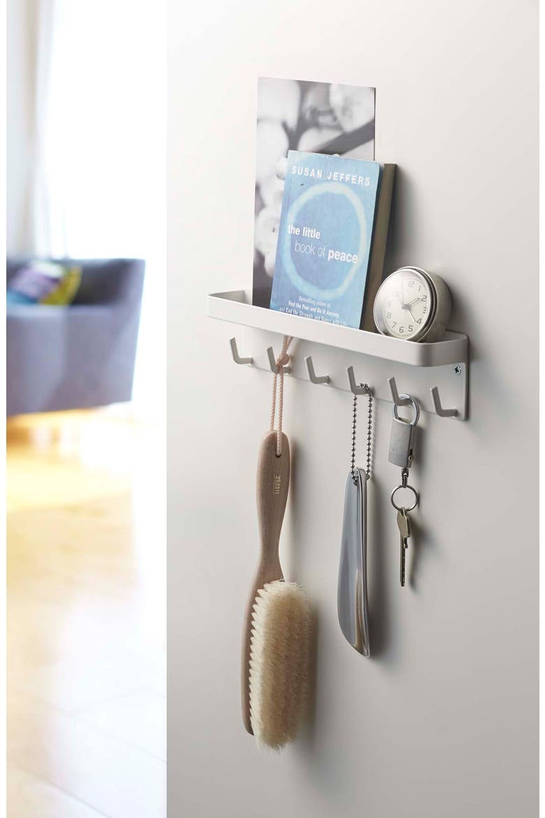 Magnetic Key Rack, Alternate, color, WHITE