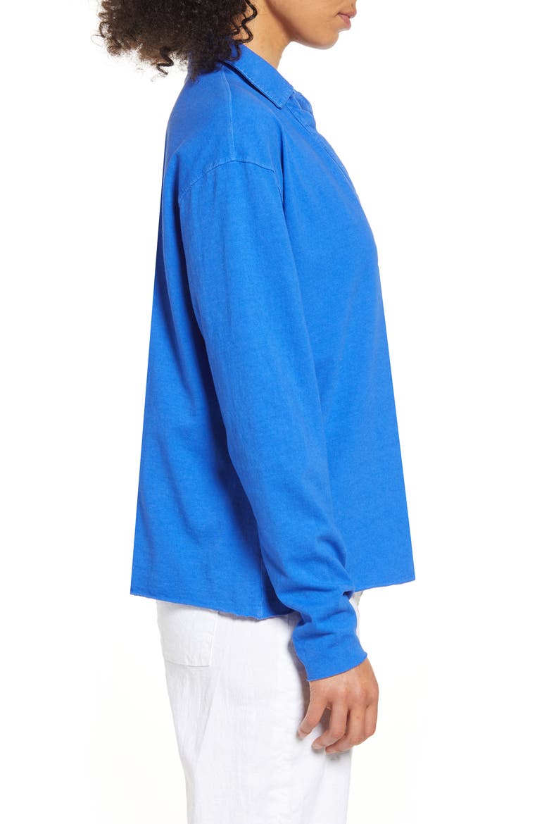 Heritage Jersey Popover Henley, Alternate, color, LAPIS BLUE