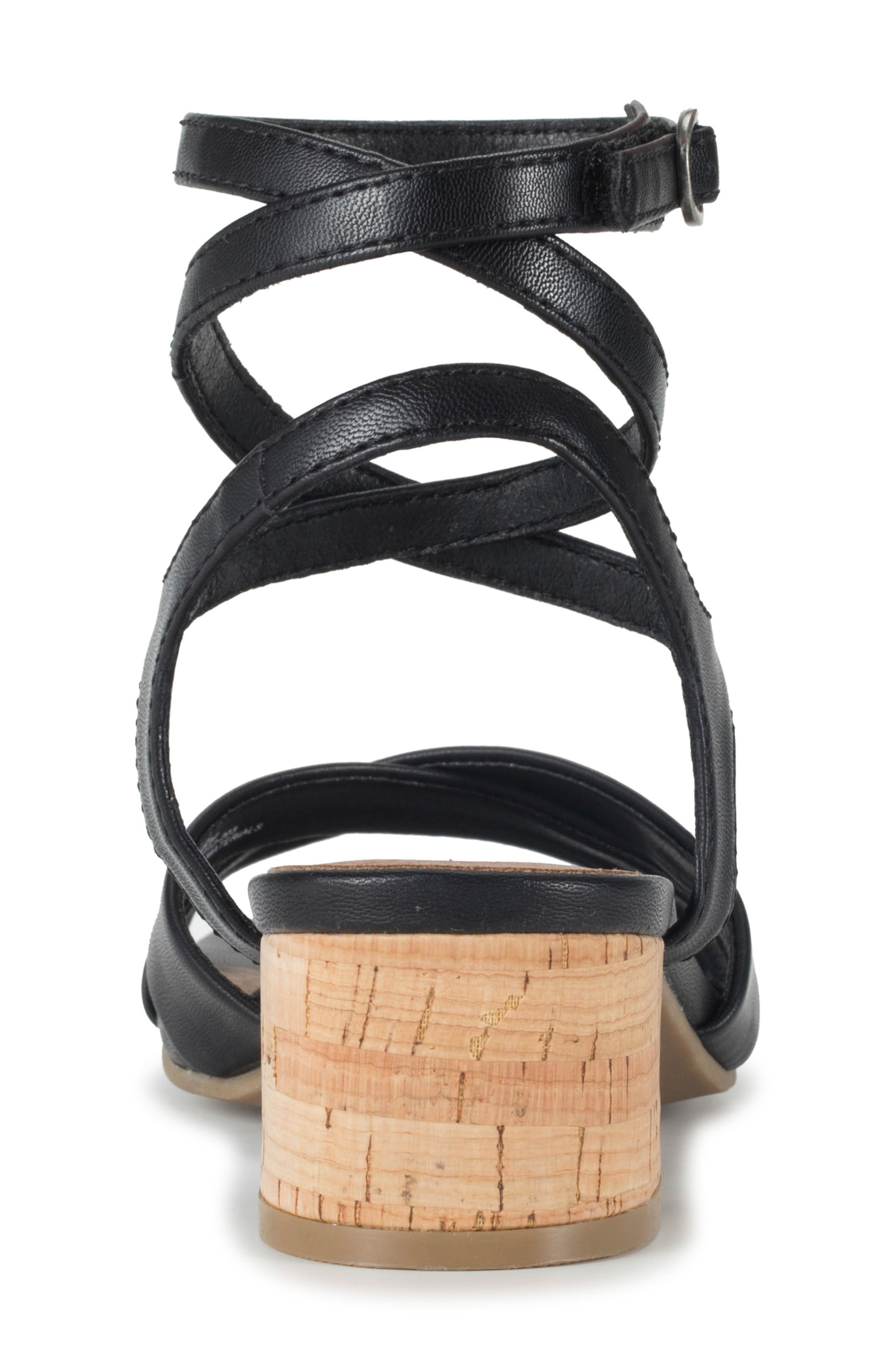 BARETRAPS Vivian Block Heel Sandal, Alternate, color, Black