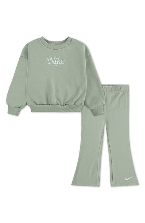 Kids' Cotton Blend Graphic Sweatshirt & Sweatpants Set