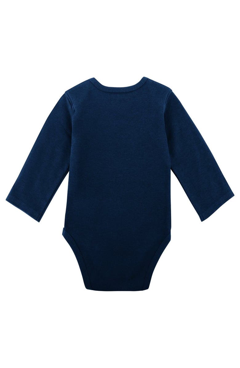 Outerstuff Newborn & Infant Green/Gray Notre Dame Fighting Irish 2-Pack Play Time Long Sleeve Bodysuit Set, Alternate, color, 