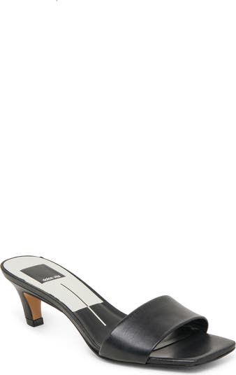 Rexa Kitten Heel Slide Sandal
