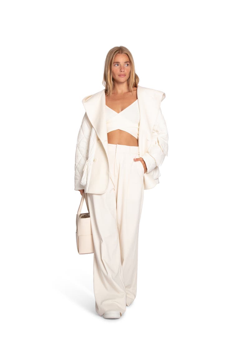 Only You Quilted Utility Jacket, Alternate, color, White
