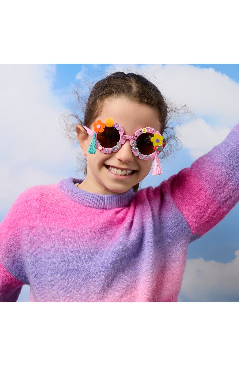 Journey of Something Decorate Your Own Sunglasses, Flower Eyewear, Craft Kit, Alternate, color, Multicolored