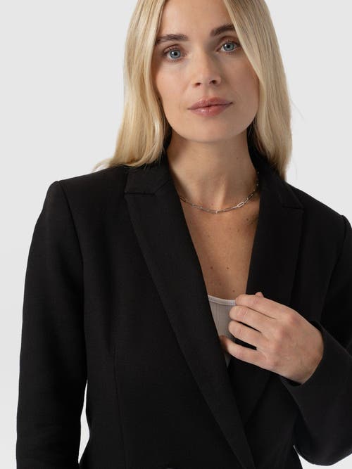 Saint + Sofia Cambridge Blazer In Black