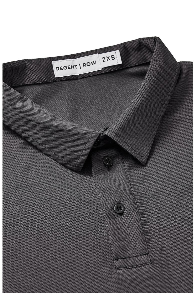 Men's Big and Tall Casual Commuter Tech Polo, Alternate, color, Black