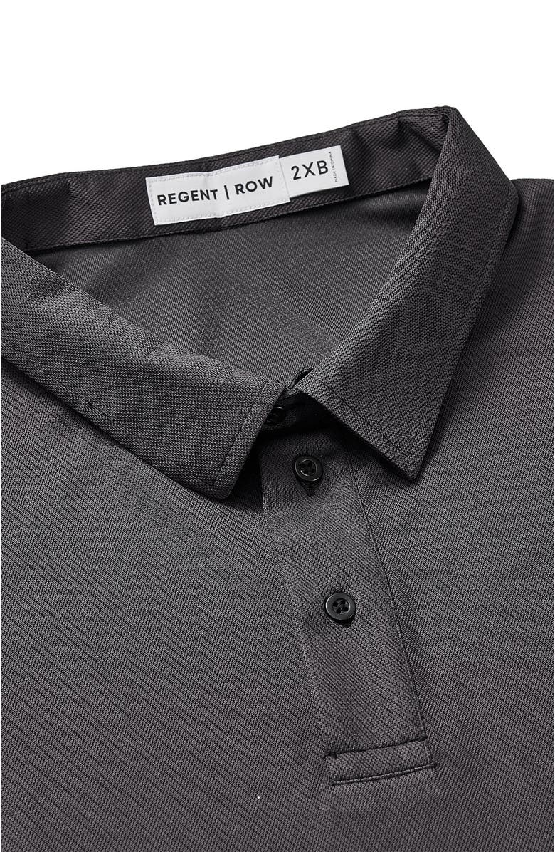 Regent Row Men's Big and Tall Casual Commuter Tech Polo, Alternate, color,