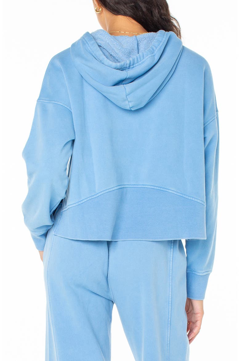 Tidewater Hoodie, Alternate, color, AZURE BLUE SOLID