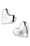 Polished Heart Post Earrings